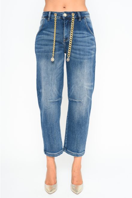 Jeans Carrot Catene