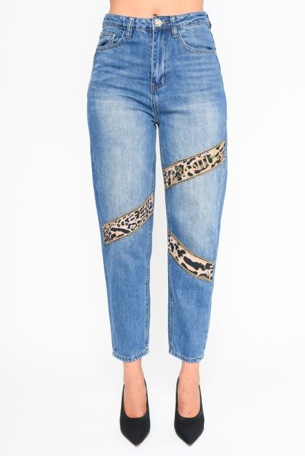 Jeans Inserti Animalier