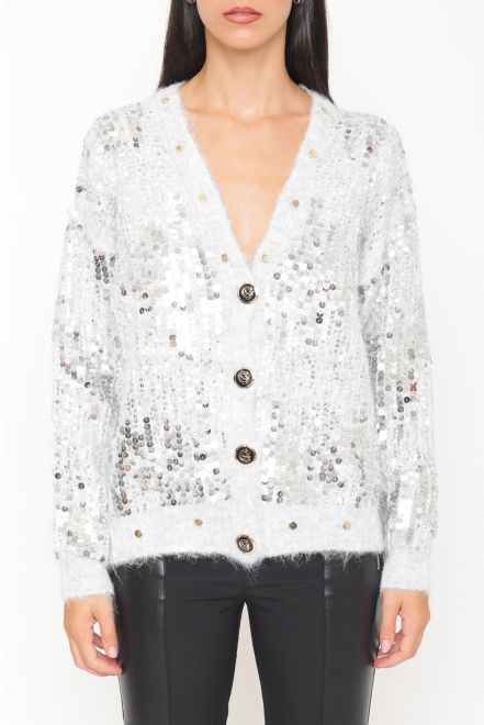 Cardigan Paillettes