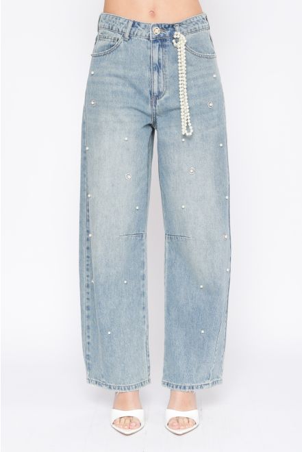 Jeans Baggy Perle