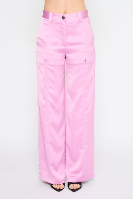 Pantalone Zipper Satin