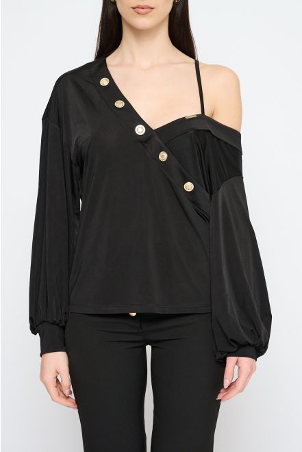 Blusa con Incrocio