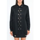 Enamelled Studded Shirt